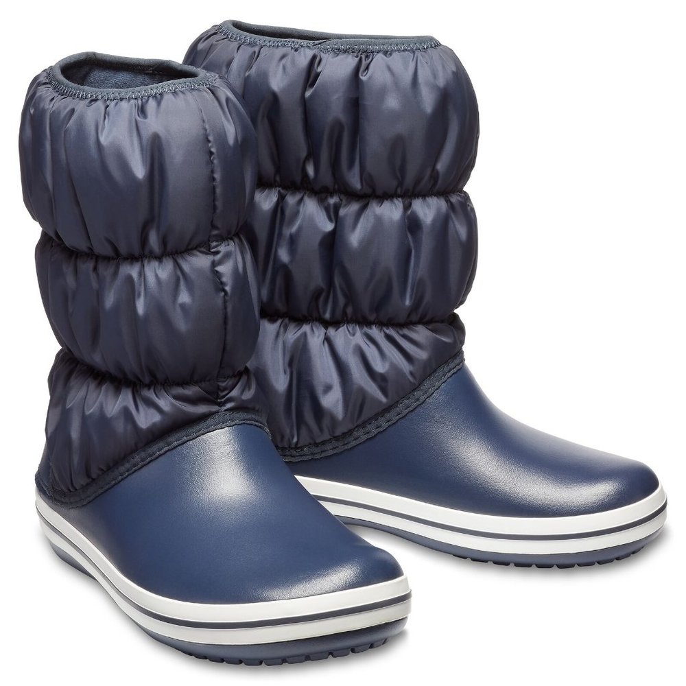 Crocs Ladies Winter Warm Nylon Shaft Boots